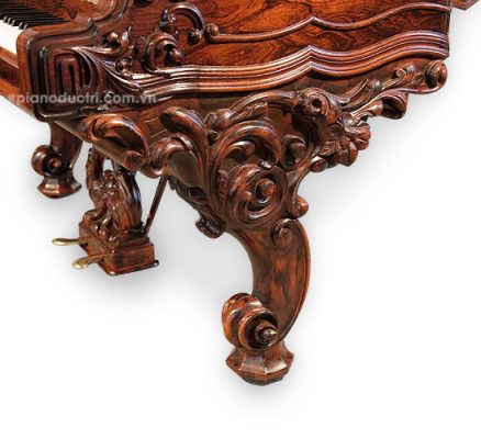 Chân đàn piano Steinway model D 1898
