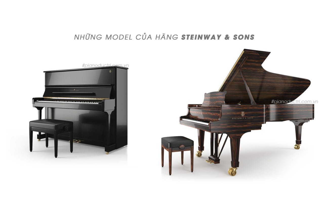 Đàn Piano Steinway and sons có những model nào ?